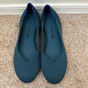 Rothy’s Deep Emerald Flats 8.5